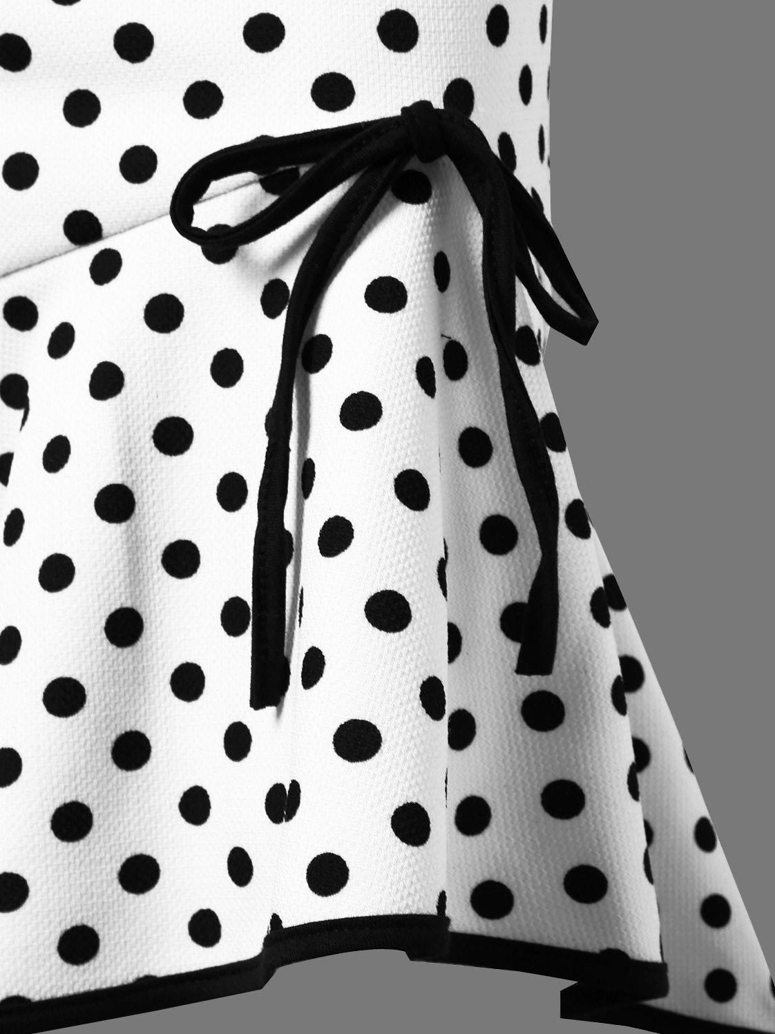 Sexy Elegant Polka Dot Bodycon Skirt