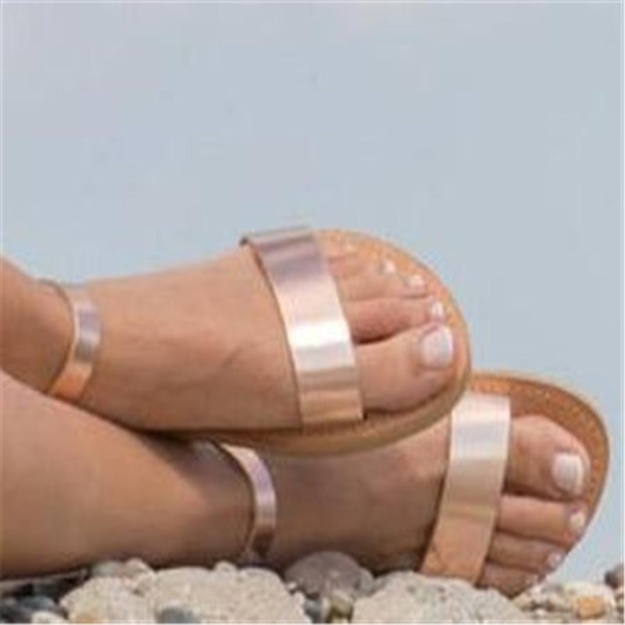 Fashion Open Toe Versatile Flat Sandals