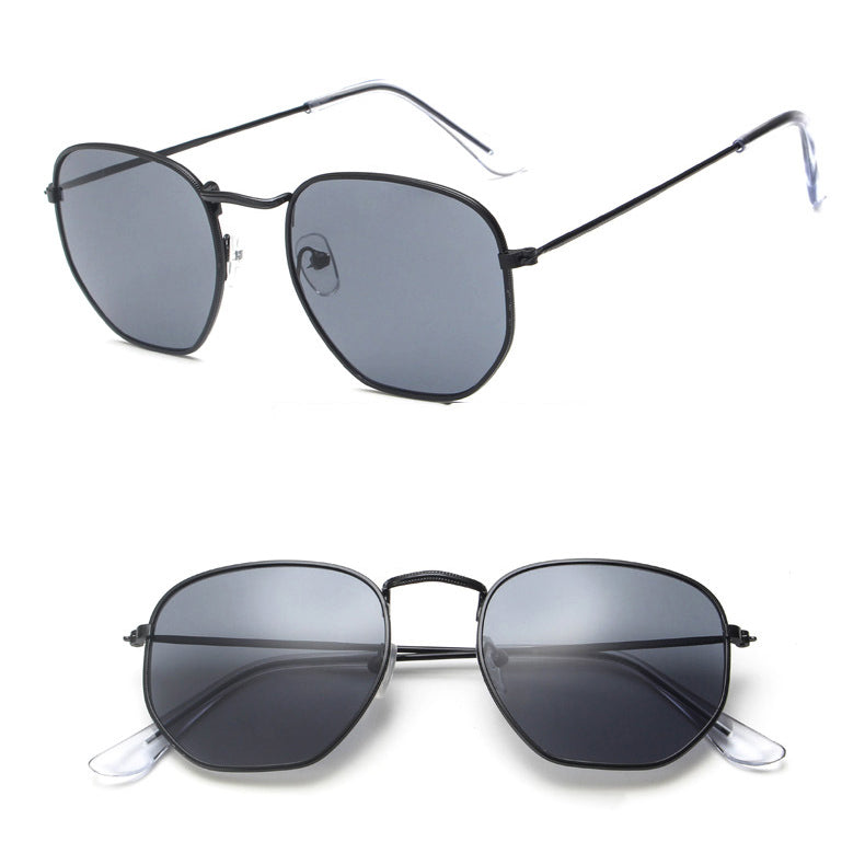 New Metal Sunglasses Trend Ladies Marine Film Sunglasses