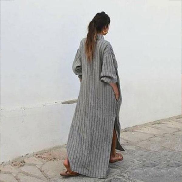 Vintage long sleeve Maxi Dress