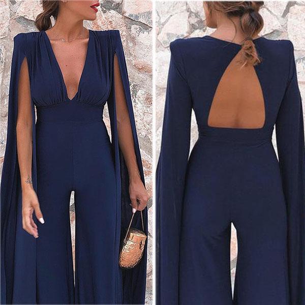 Sexy Long Sleeves Jumpsuits
