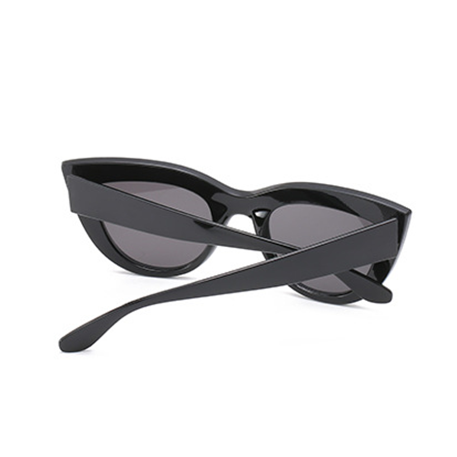 Retro Big Box Cat Eye Sunglasses