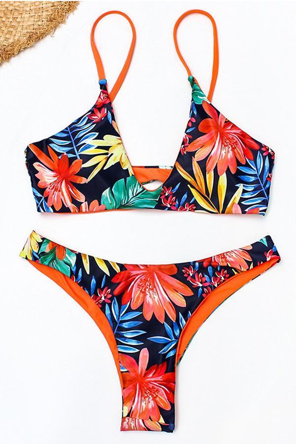 Sexy Print Sling Bikini