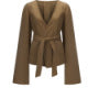 Stylish Sleek Slim Solid Woolen Coat