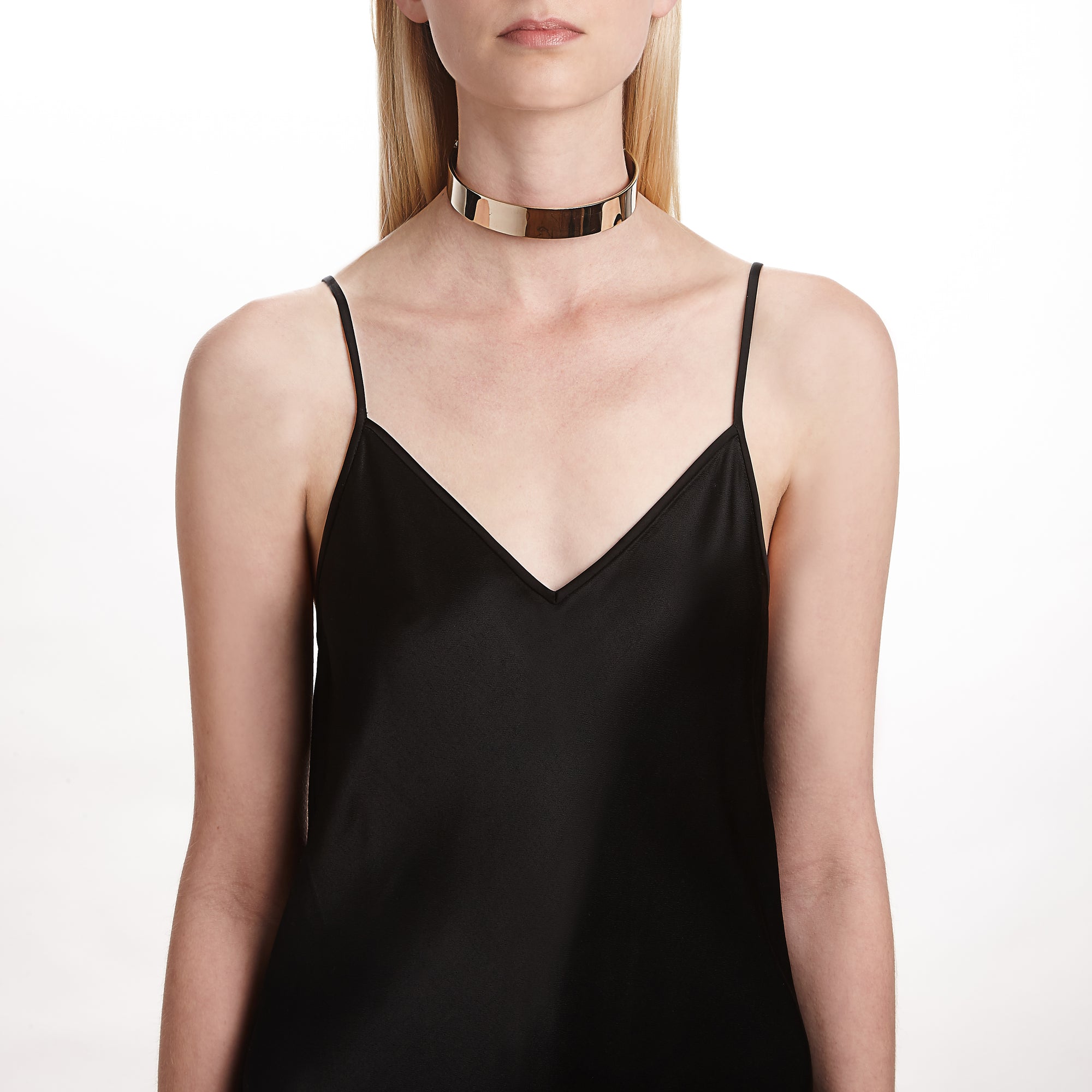 SAFETY CHAIN CHOKER GOLD – EDDIE BORGO