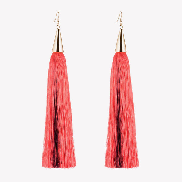 Ball Tassel Earrings - SAADHGEE – House Of Aarai