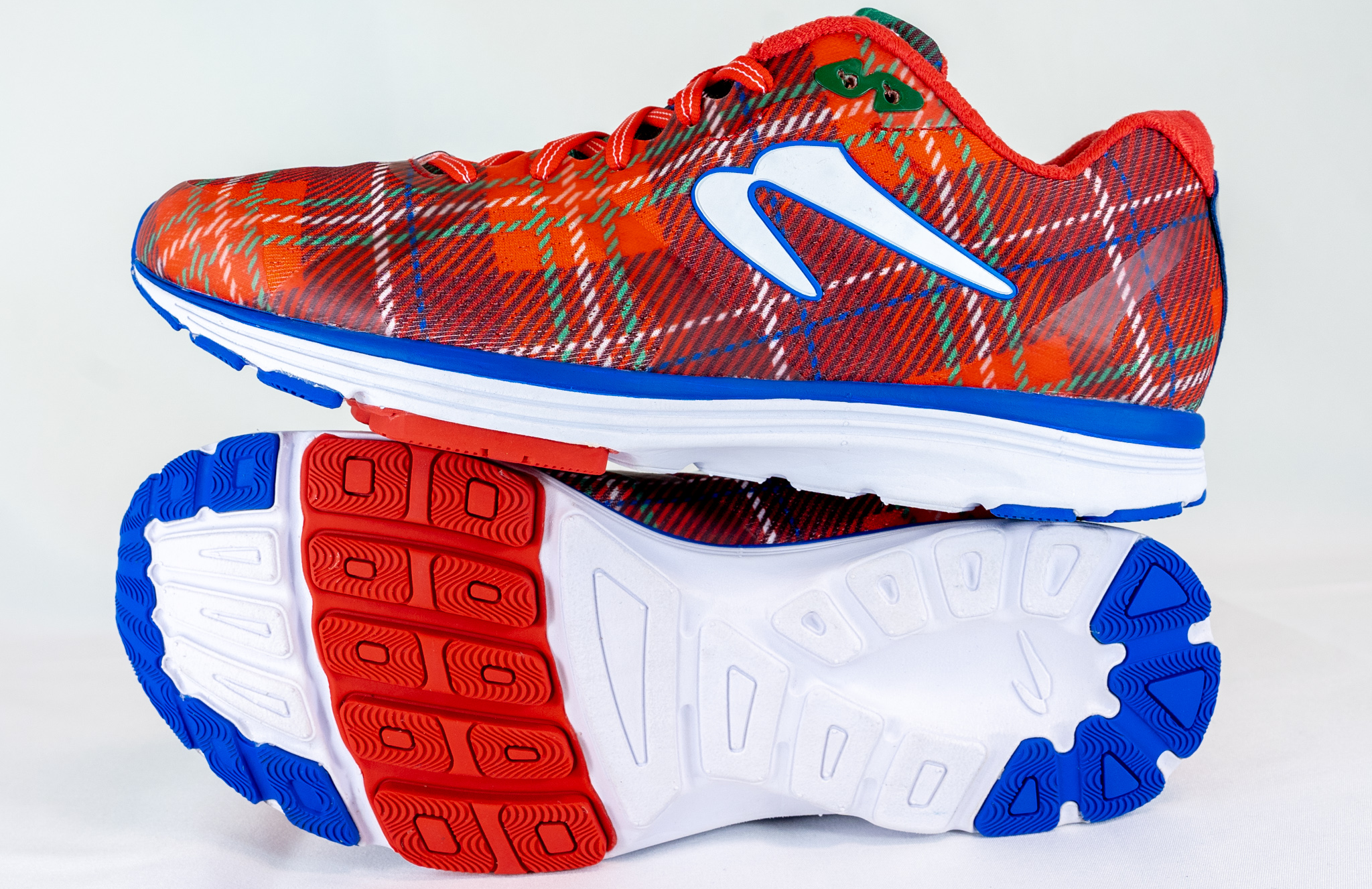 Holiday Plaid Limited Edition running shoe