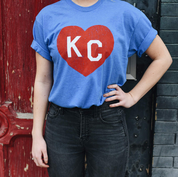 kc t shirts with heart