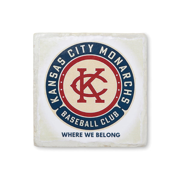 Coasters to Coasters: Blue and Red KC Heart – Made in KC