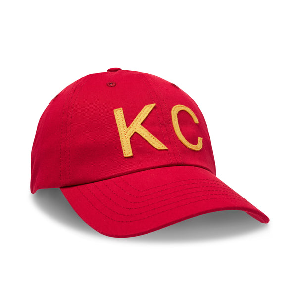Sandlot Goods KC Dad Hat - Red/Yellow – Made in KC