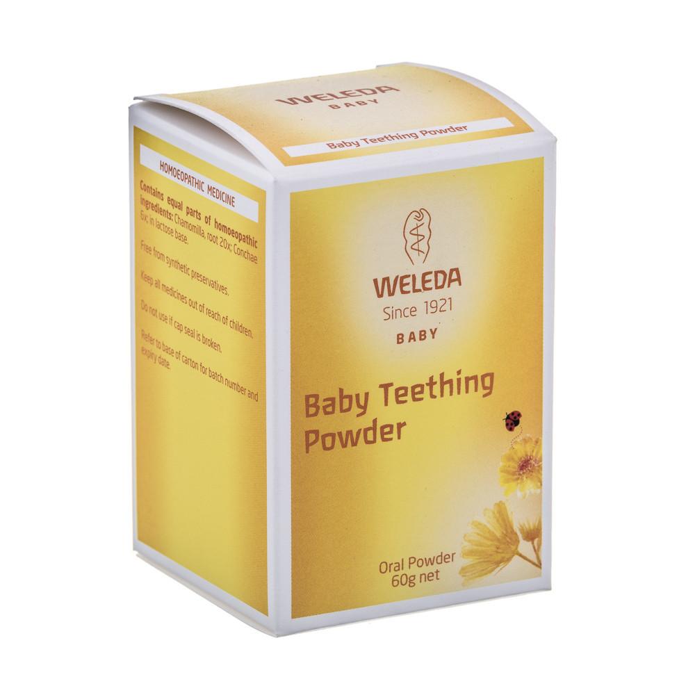 weleda baby teething powder