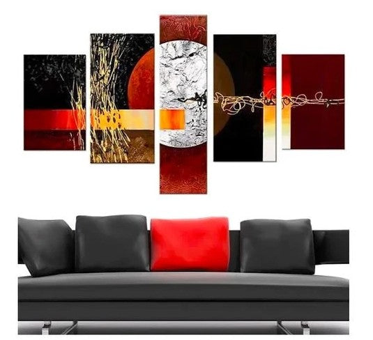 Acrylic Painting on Canvas Gallery Wrapped Canvas Art Acrylic Painting on Stretch Canvas Hand Painted Modern Artwork