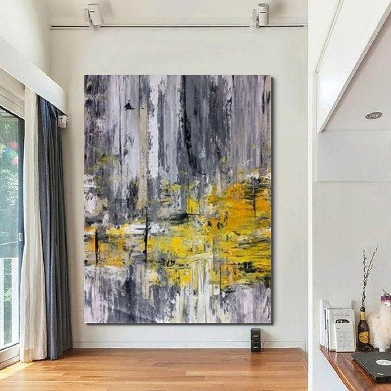 Living Room Wall Art, Extra Large Acrylic Painting, Modern Contemporary Abstract Artwork