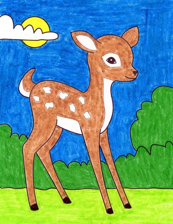 Simple DIY Acrylic Painting Ideas for Kids, Easy Cartoon Painting Ideas for Kids, Easy Abstract Canvas Paintings, Easy Painting Ideas for Beginners, Cute Animal Painting Ideas
