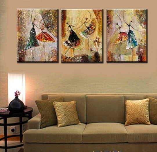 Acrylic Painting on Canvas Gallery Wrapped Canvas Art Acrylic Painting on Stretch Canvas Hand Painted Modern Artwork