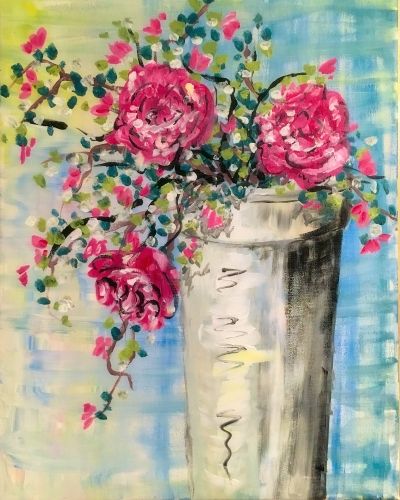 Easy Flower Painting Ideas for Beginners, Easy Acrylic Flower Paintings, Simple Flower Painting Ideas for Kids, Easy Flower Canvas Paintings, Simple Abstract Flower Art