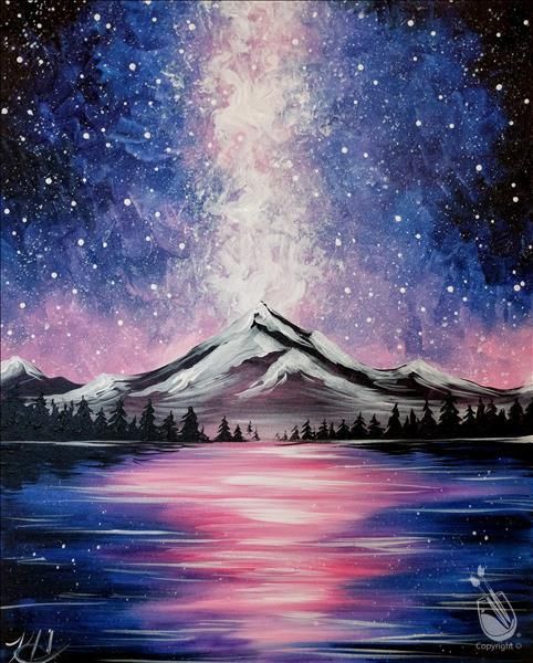 Easy Mountain Painting Ideas for Beginners, Simple Canvas Painting Ideas, Easy Acrylic Painting Ideas for Beginners, Easy Landscape Painting Ideas