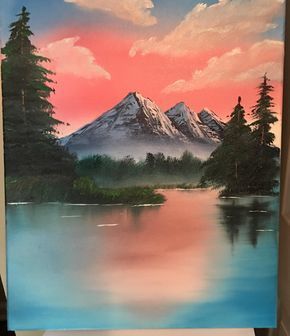 Easy Mountain Painting Ideas for Beginners, Simple Canvas Painting Ideas, Easy Acrylic Painting Ideas for Beginners, Easy Landscape Painting Ideas