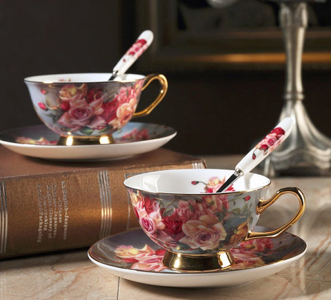 Beautiful British Tea Cups, Traditional English Tea Cups and