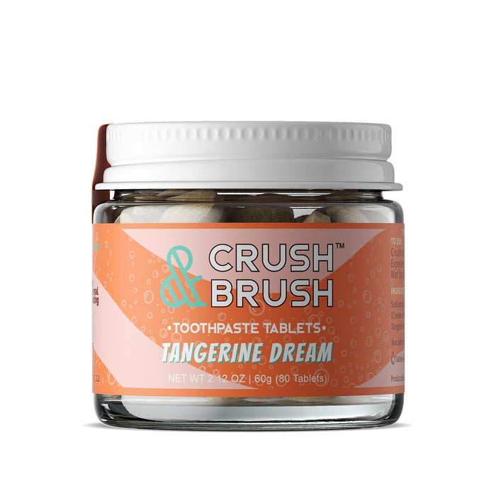 crush and brush toothpaste tablets review