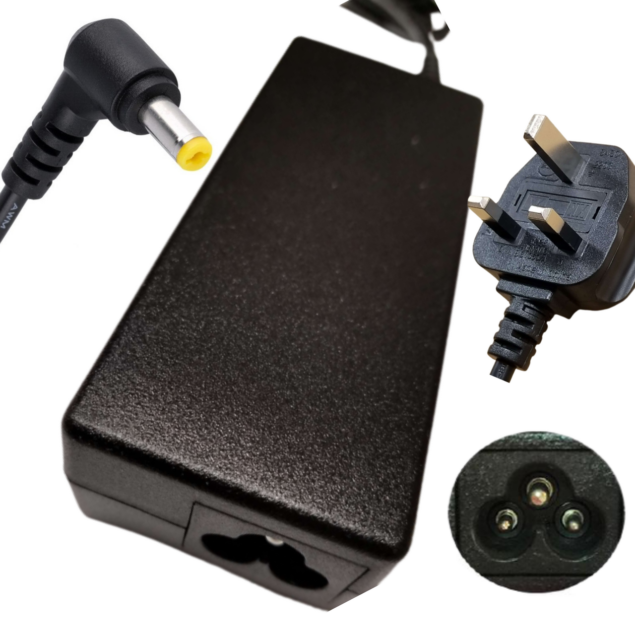 Power Adapter For Acer Aspire E15 Laptop Charger 65W – Global Chargers