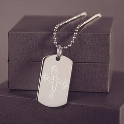 children's dog tag necklaces