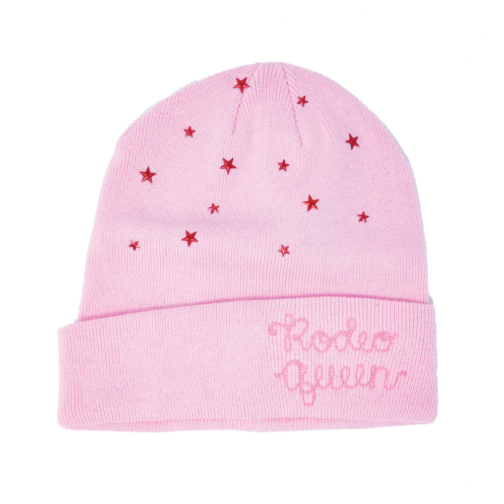 Pink Rhinestone Beanie Cowgirl - Sample Sale - Daily Disco