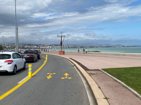 Cagnes sur Mer Cycling path 