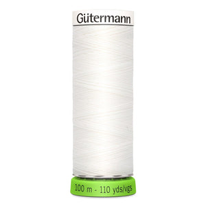 Gütermann RPET thread - 800 White 100m
