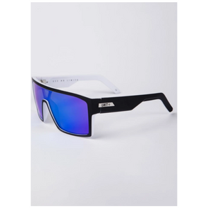 Unit Sunglasses Command - Matte Black White Polarised