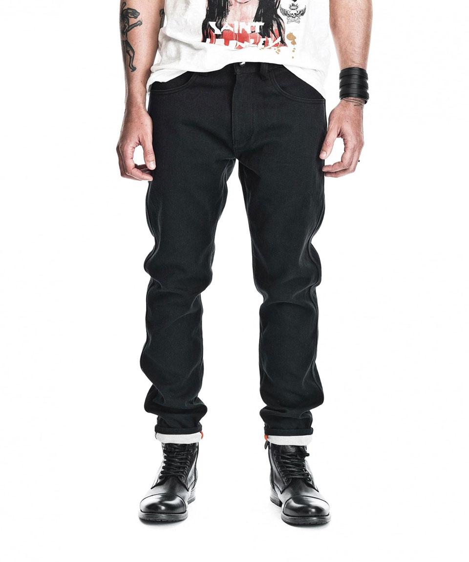 tapered motorcycle jeans