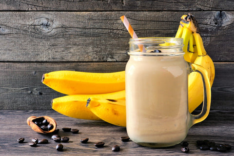 Smoothie Banane Kaffee