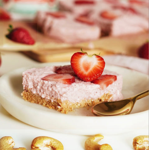 Erdbeeren Cheesecake no bake