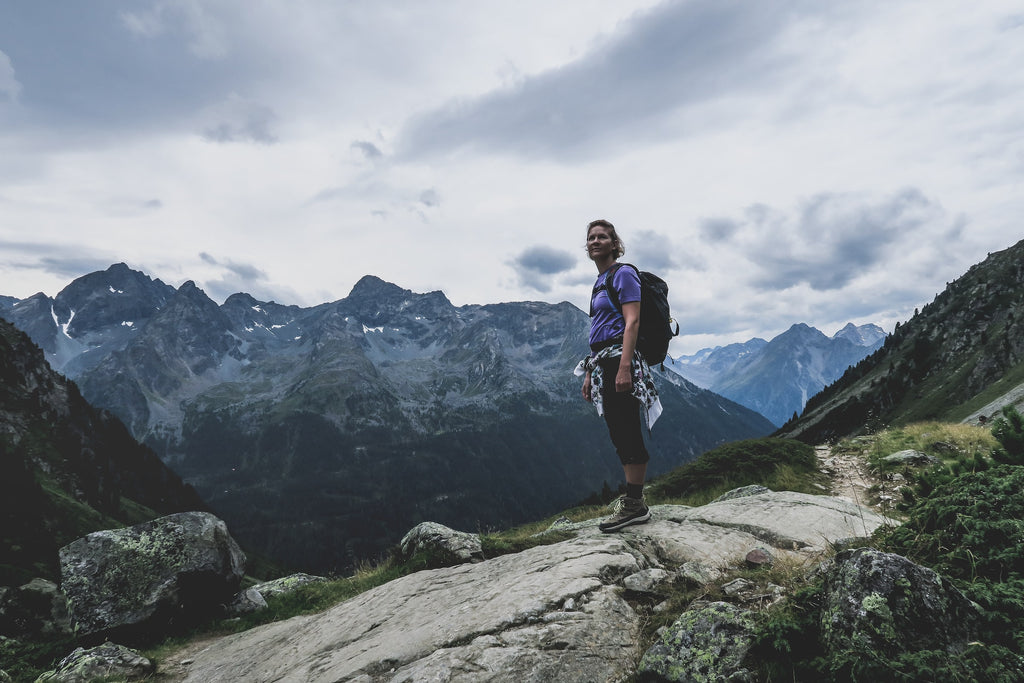 Erholung pur beim Wandern in den Alpen