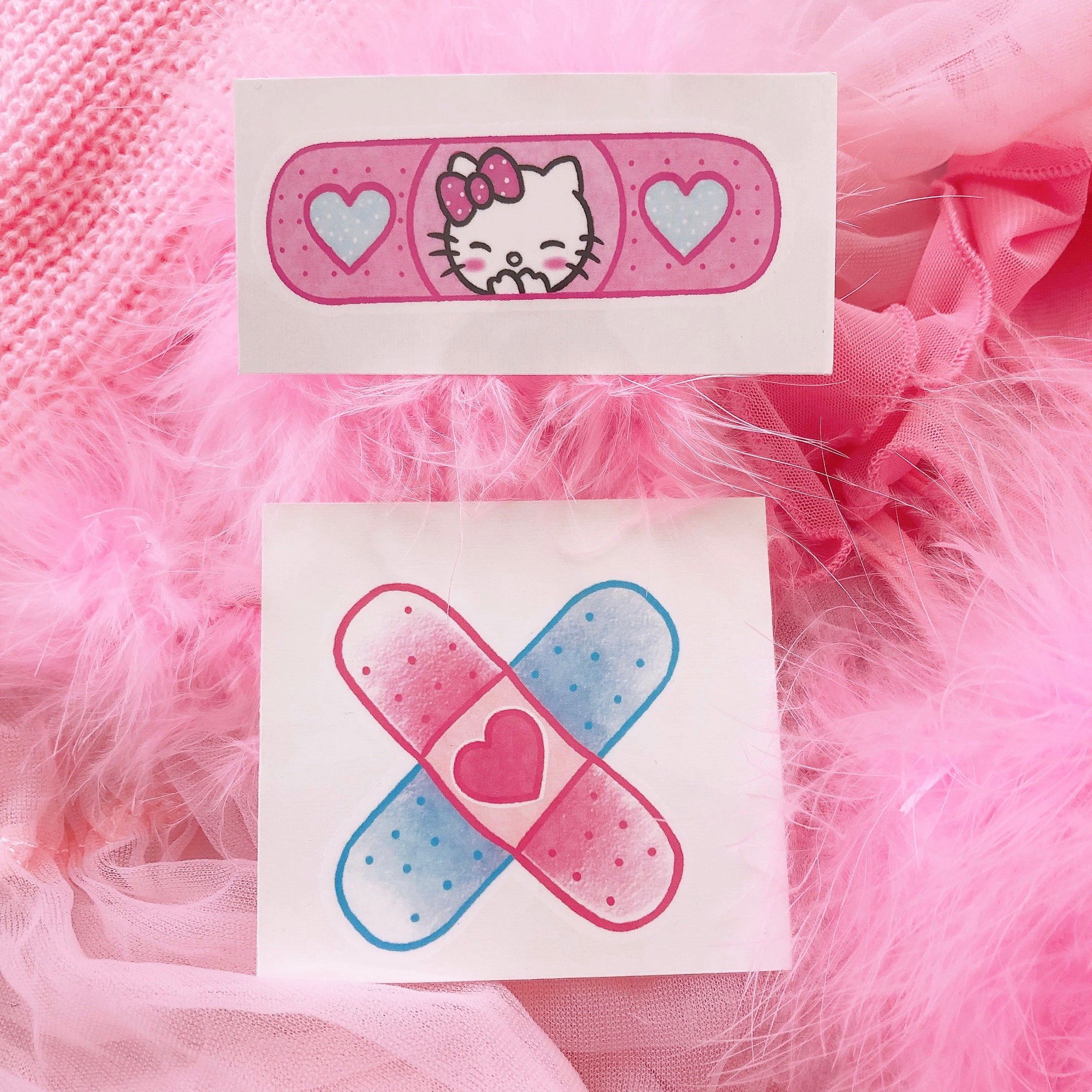 21Pcs Kitty My Melody Tattoos Stickers 21 Different Patterns for Women  Girls and Kids
