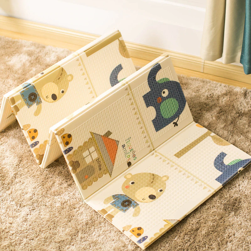 Tapis De Jeu Double Face Pour Bebe 150x0 9mois Et Moi