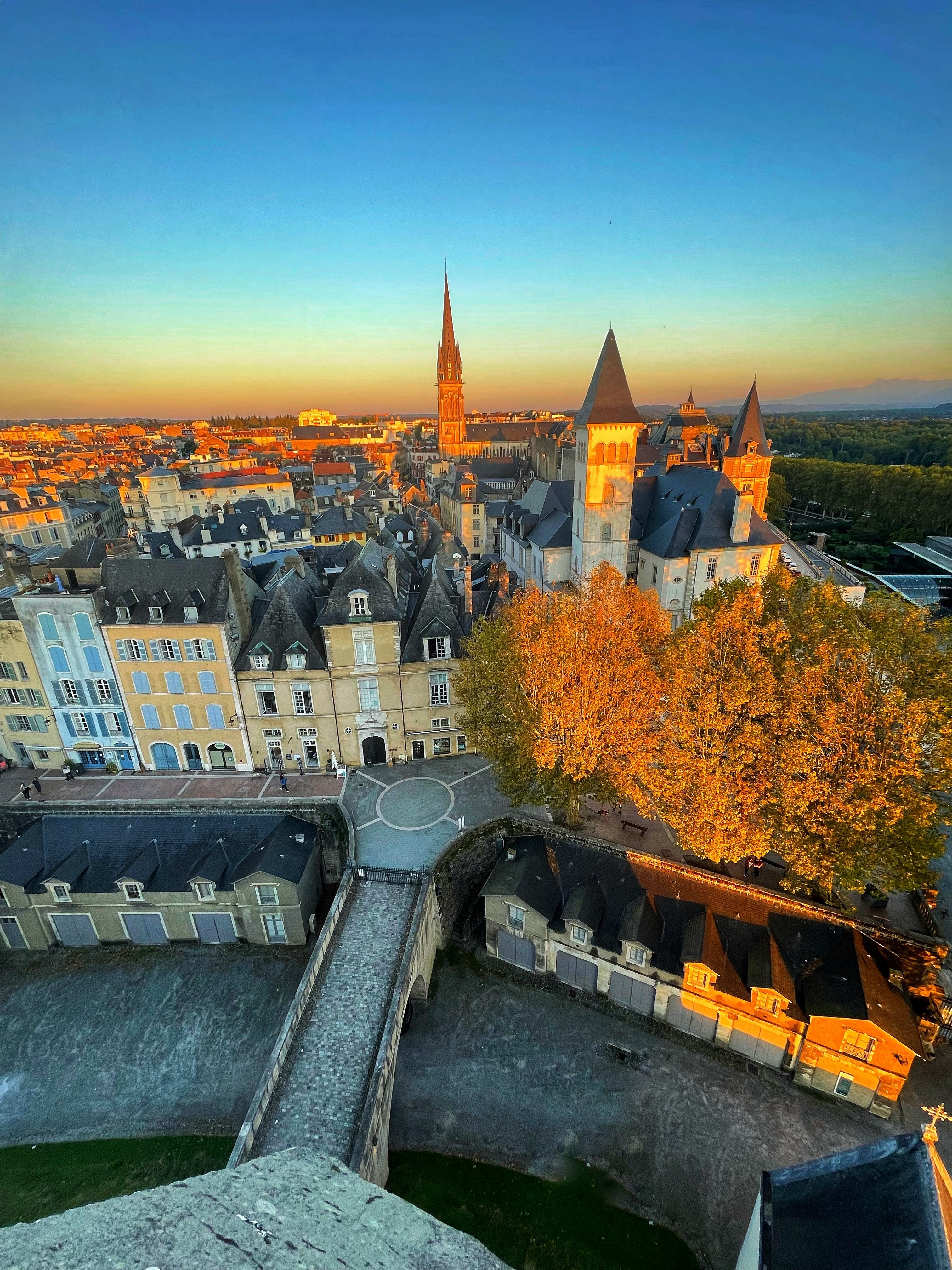 vue chateau de Pau