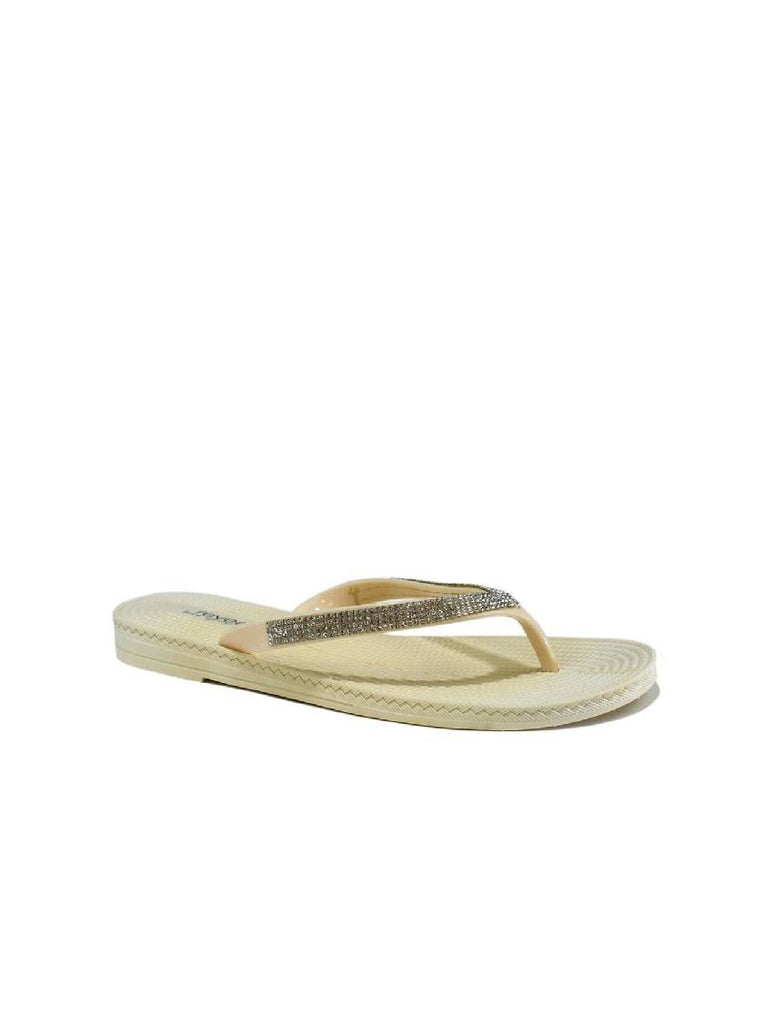 womens diamante flip flops