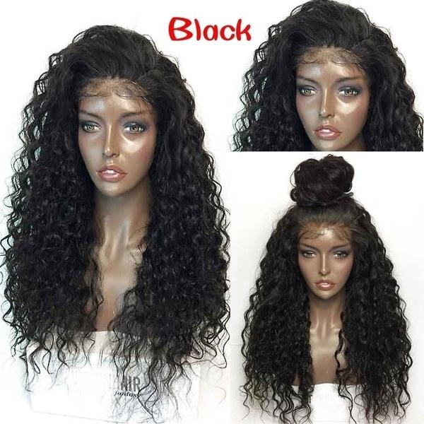 long black afro wig