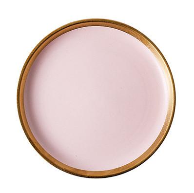 pink dinnerware set