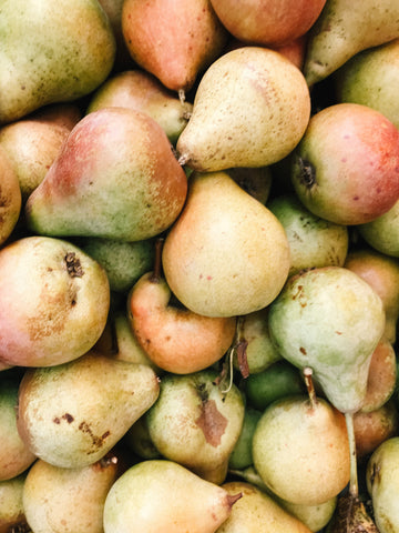 ripe Ontario pears