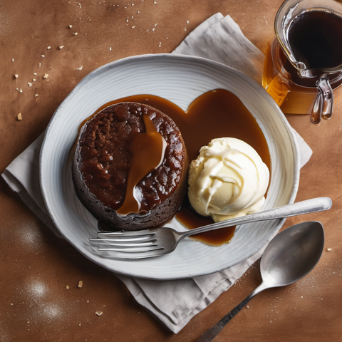 sticky toffee date cake