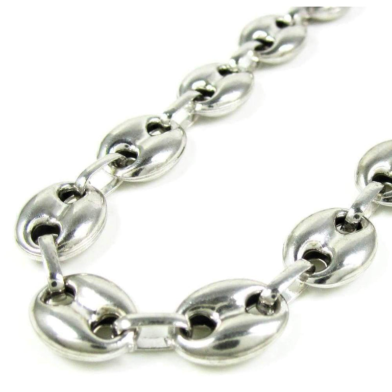 gucci link silver bracelet