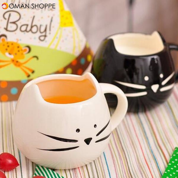 CFen A's Ceramic coffee cup milk tea mug 3D animal shape Hand painted  animals mug,birthday gifts