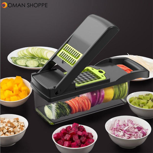 3 in 1 Manual Vegetable Slicer Kitchen Appliance Tool Potato Chopper R –  happineshome