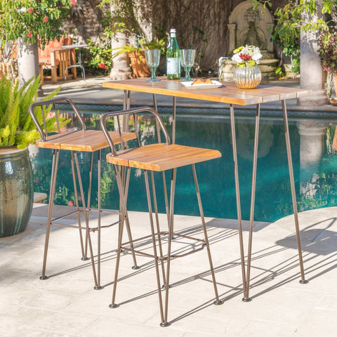 dione outdoor industrial bar set