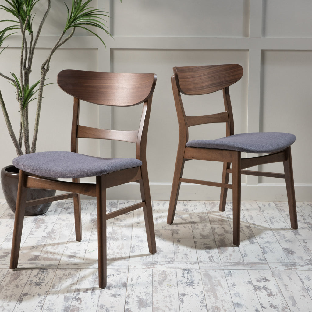 helen mid century modern dining chair set of 2 – gdfstudio