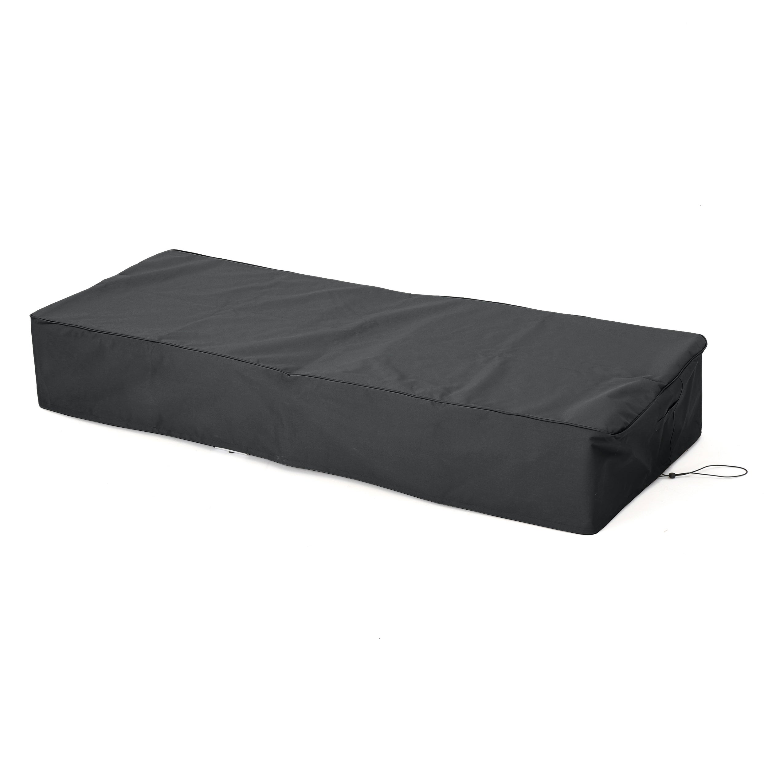 Ann Outdoor Waterproof Chaise Lounge Cover Gray