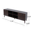 Darcy Mid Century 3 Piece TV Stand & Bookcases Set