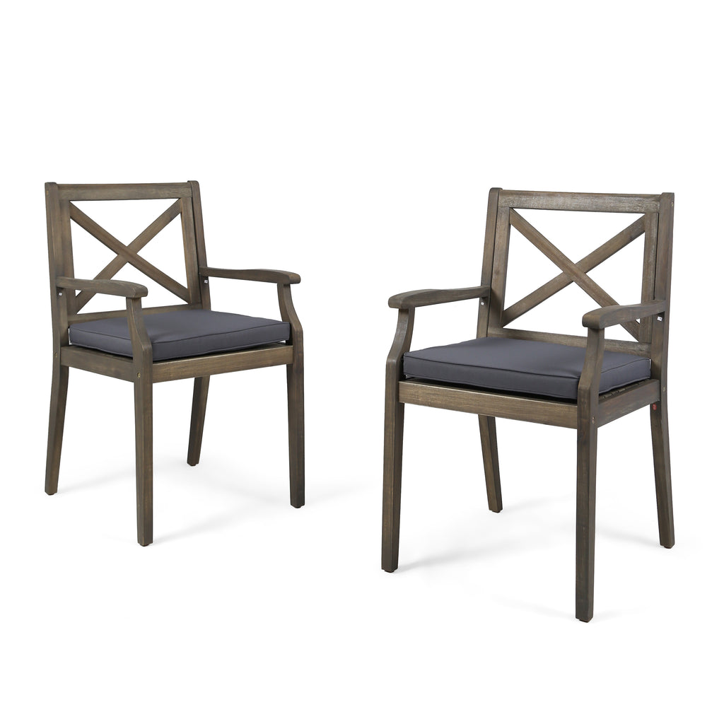 Wooden Dining Chair Set  . We Ordered A Set Of Six Of These For Our Dining Set.